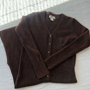 Jessica Simpson brown sweater dress size medium